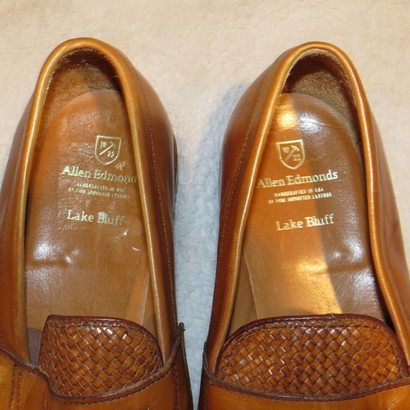 Allen Edmonds Lake Bluff Weave Loafers 8.5 EEE - Picture 11 of 11